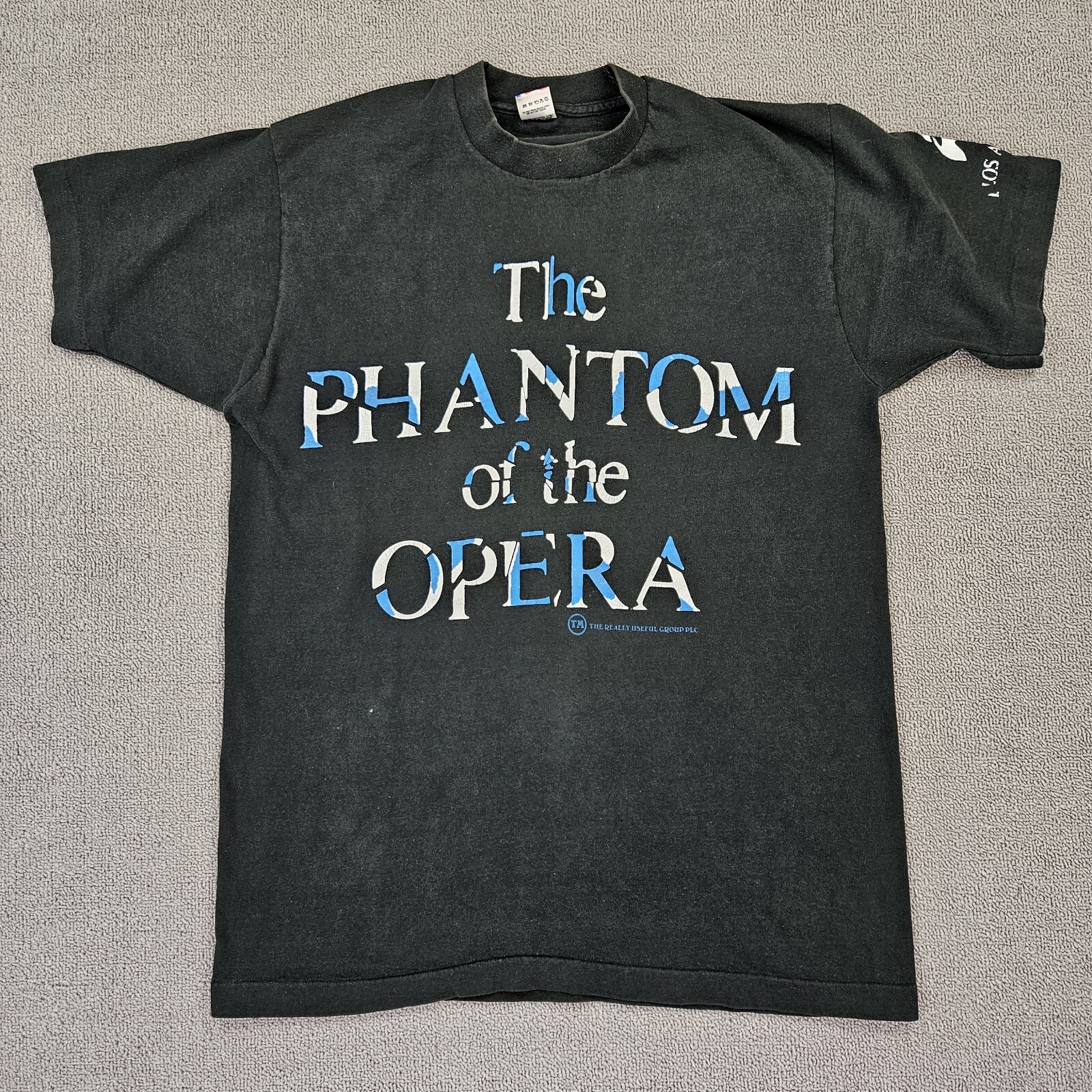 Vintage Phantom Of The Opera Shirt Mens XL Los Angeles Single Stitch Tee 1989
