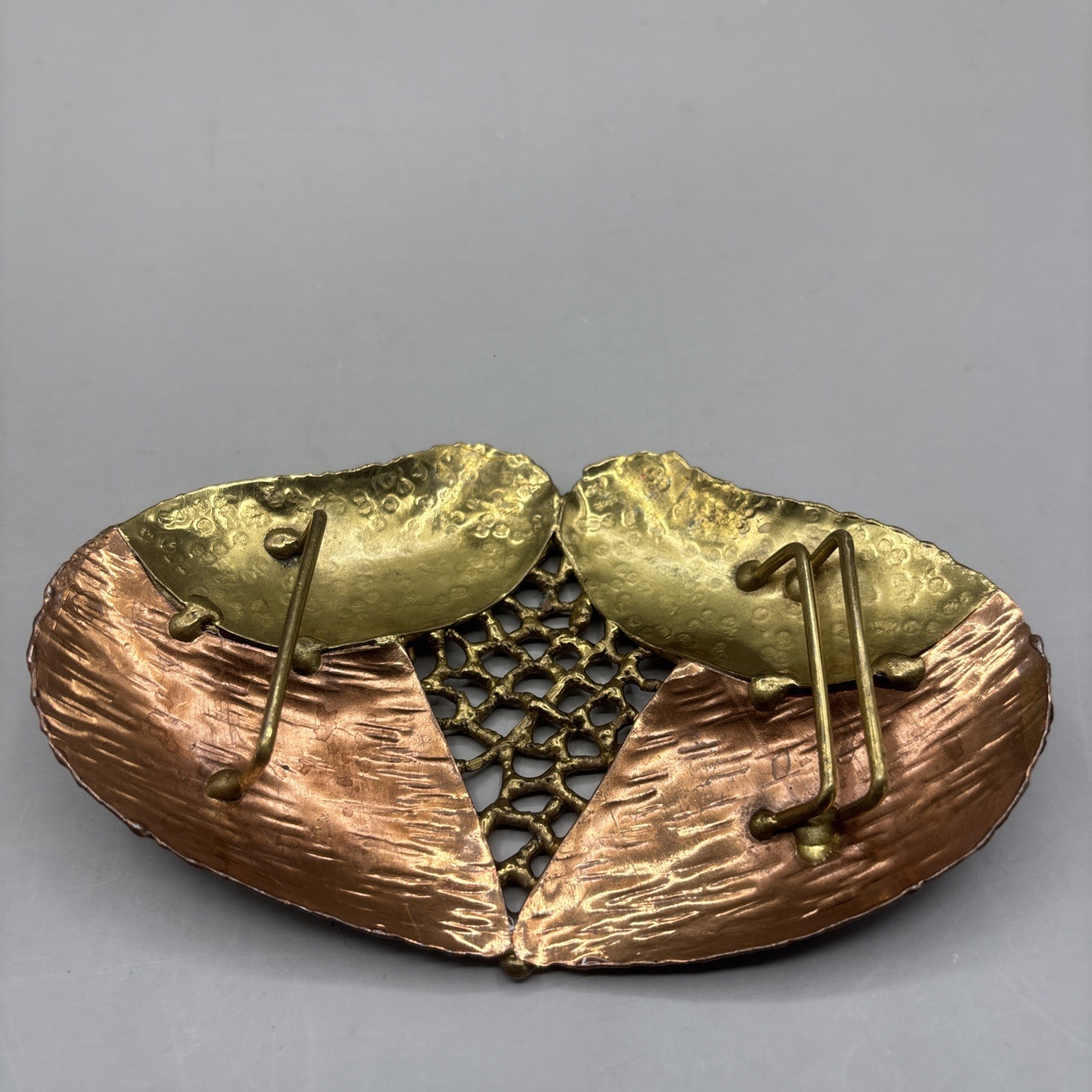 Enamel Over Copper And Brass Belt Buckle! Stunning Colors.