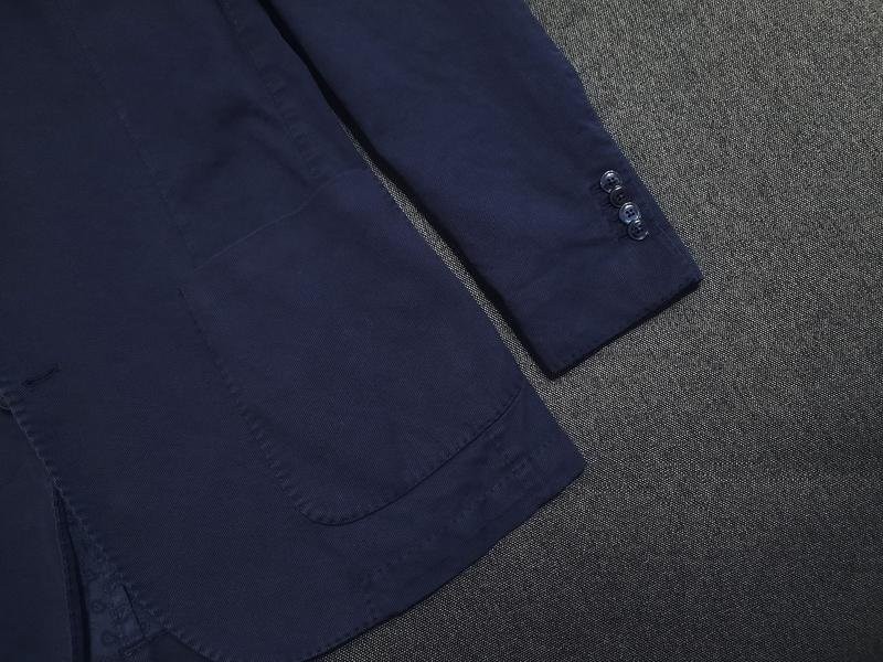 Men L.B.M. 1911 Navy Cotton Blazer 38 / M / 46