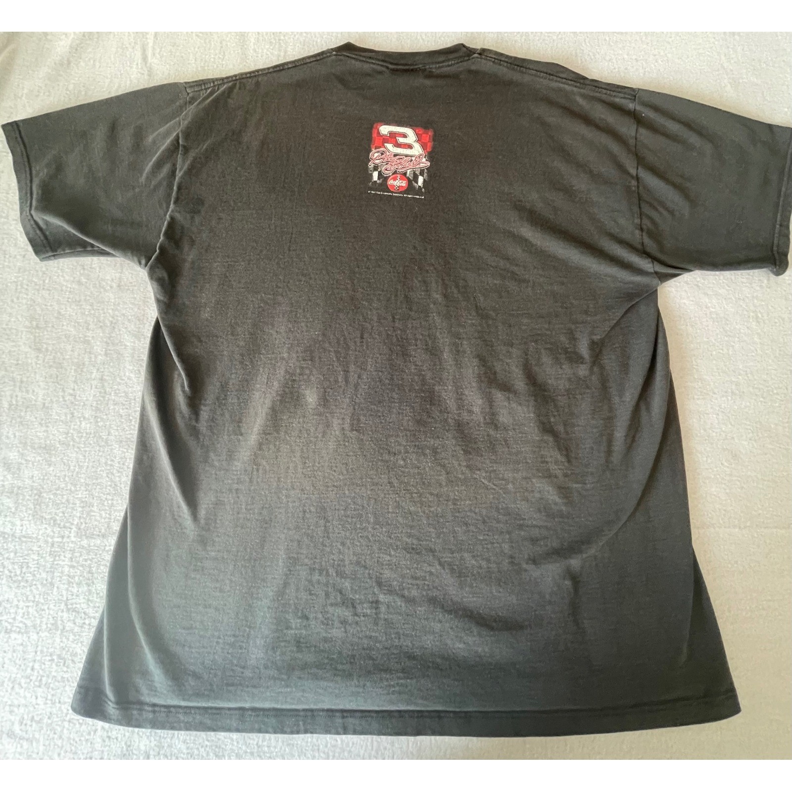 Vintage 1998 Dale Earnhardt Coca-Cola Twin Ring Motegi Japan T-Shirt XL Black