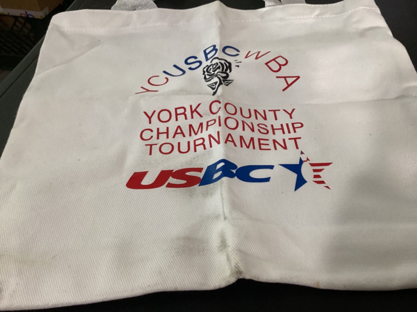 Canvas Tote Bag “York County USBC Championship Tournament”