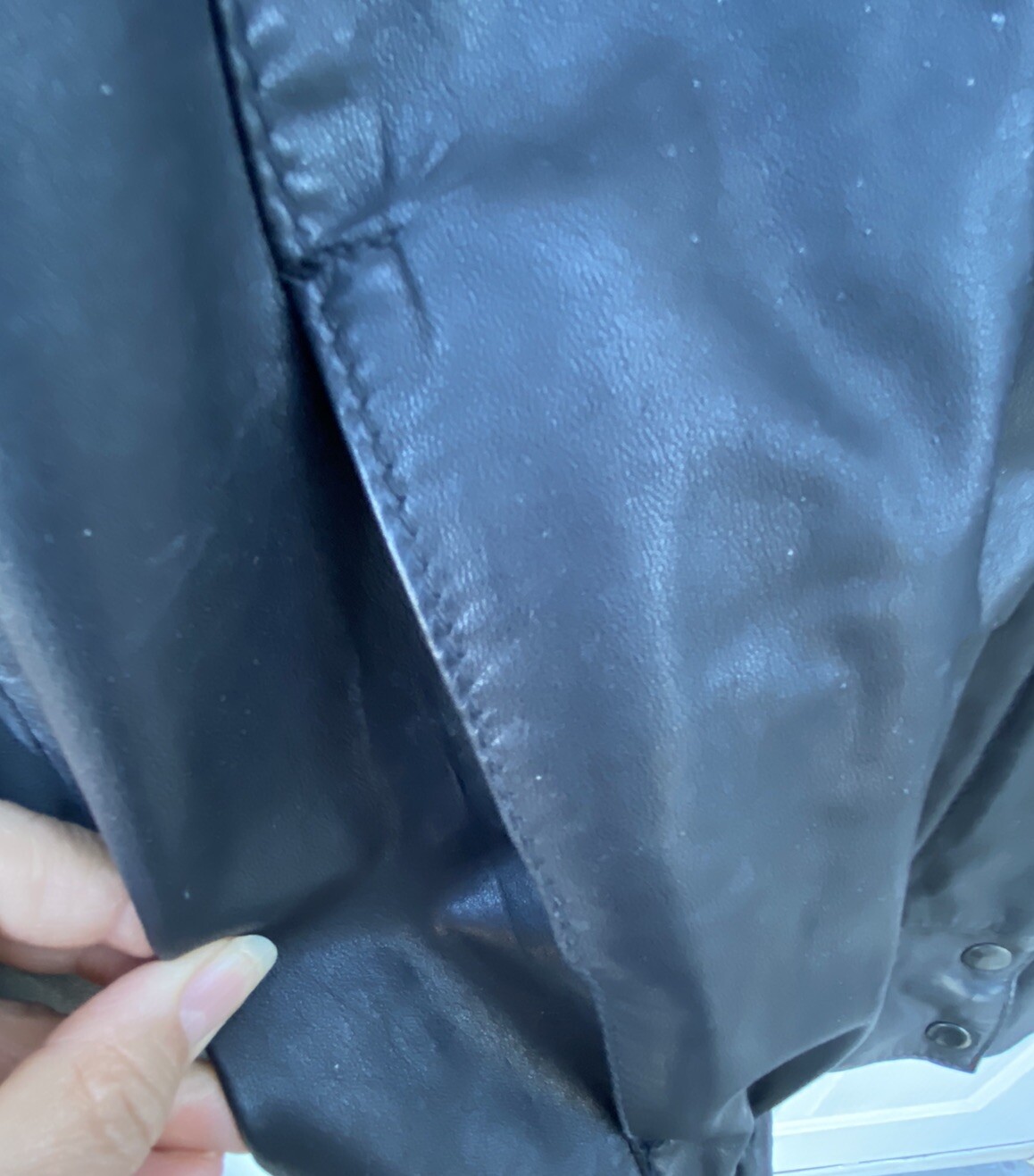VINTAGE 1980s GINO DI GIORGIO By Comint Women’s Black Leather Jacket Size L
