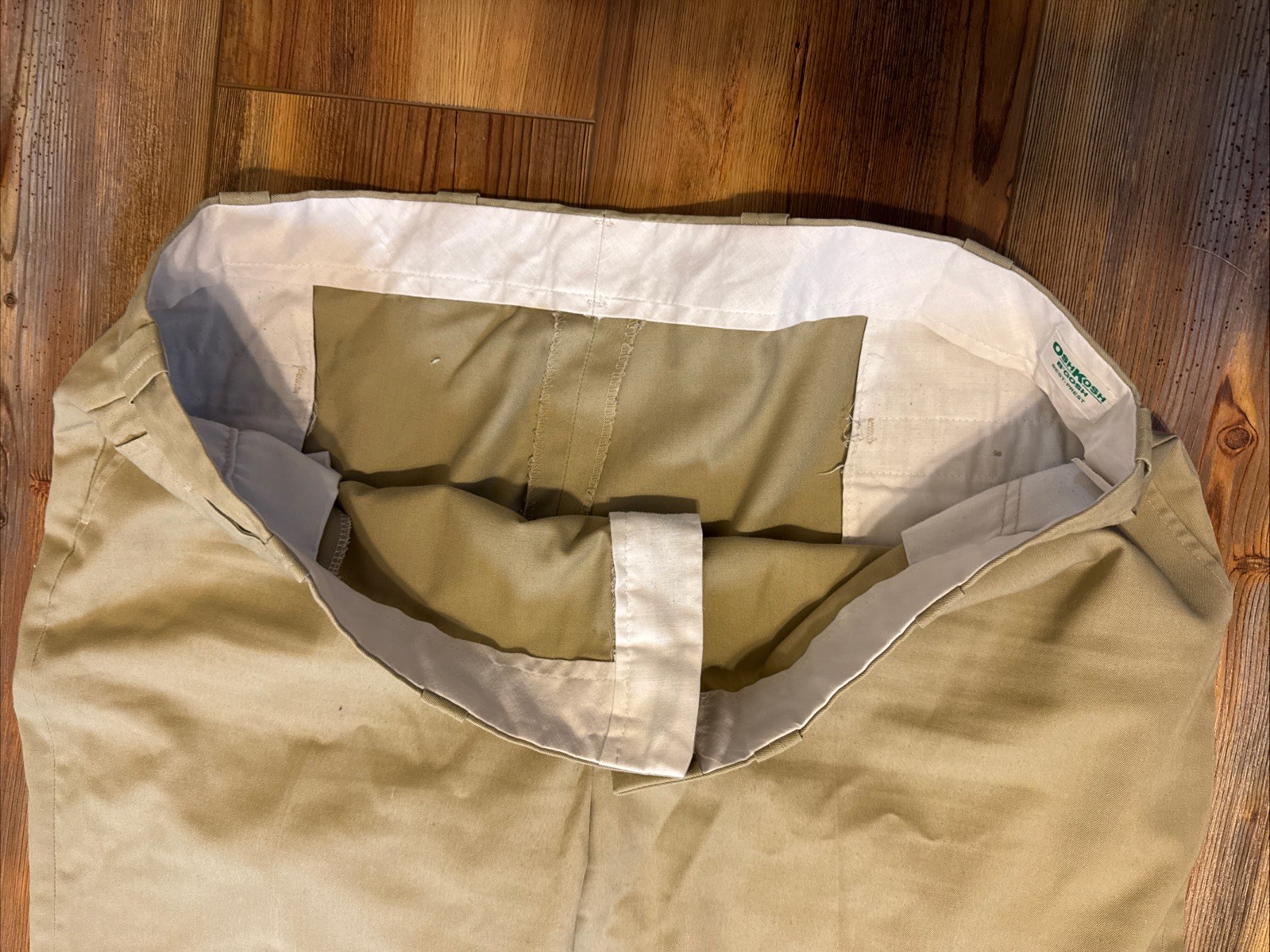VINTAGE OshKosh Tan Men’s Pants Made in USA Size 50 X 26.5