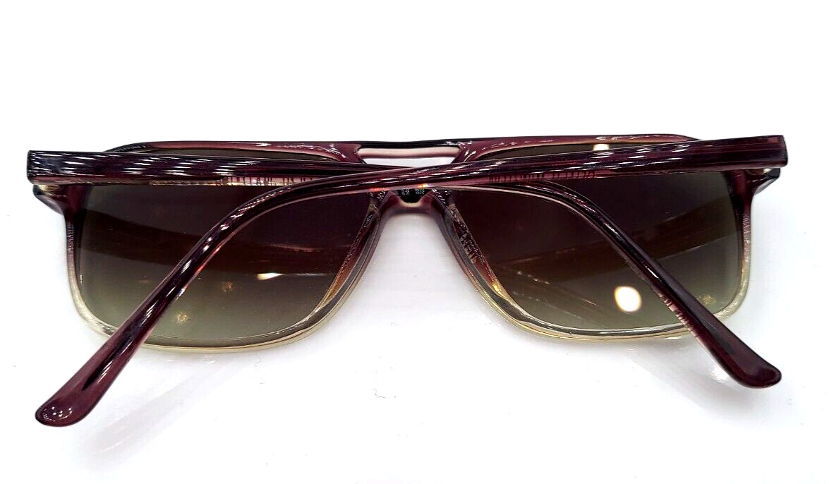 Vintage Oliver Winston OW98 Brown Pilot Sunglasses Italy W/NEW LENSES!