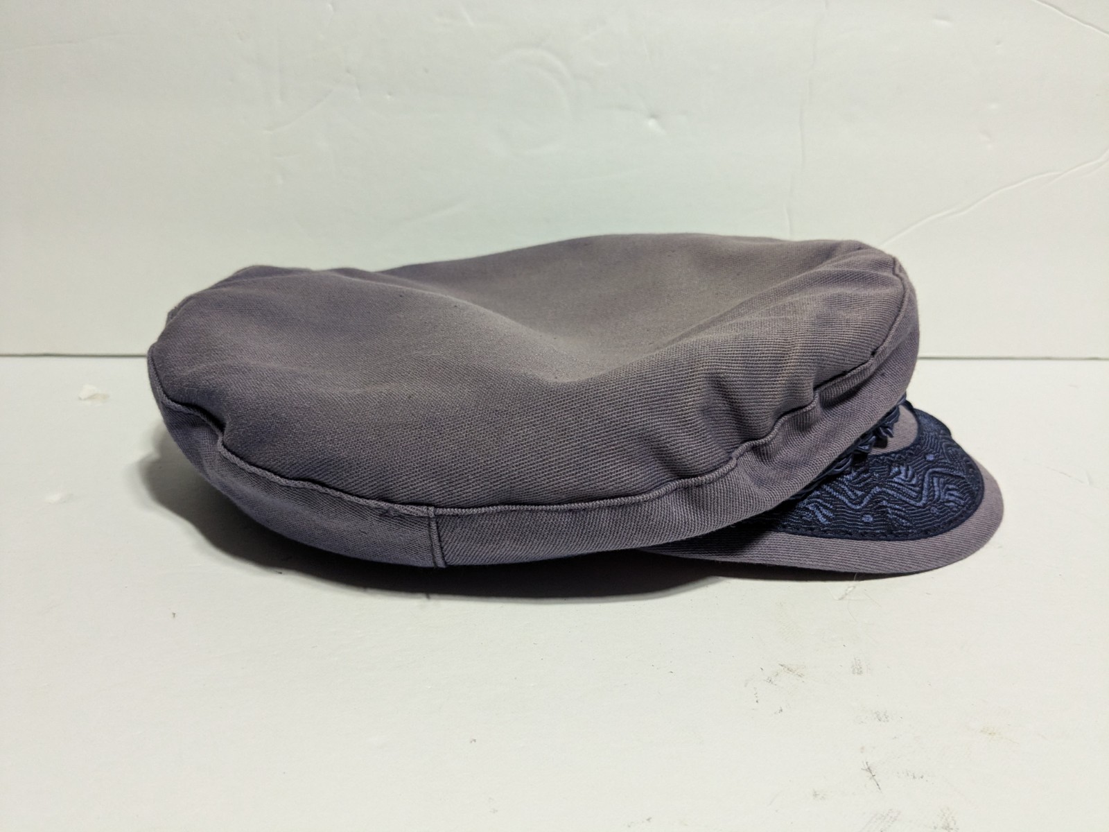Authentic Aegean Greek Fishermen’s Hat Cap Navy 100% Cotton Size 7 3/4 62