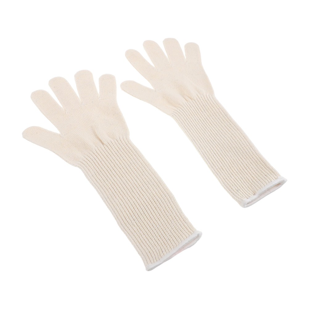 5 Pairs Nylon Thread Gloves Extra Long Work Heat Resistant Safety
