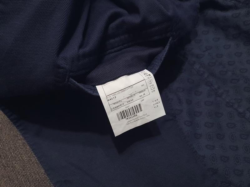 Men L.B.M. 1911 Navy Cotton Blazer 38 / M / 46