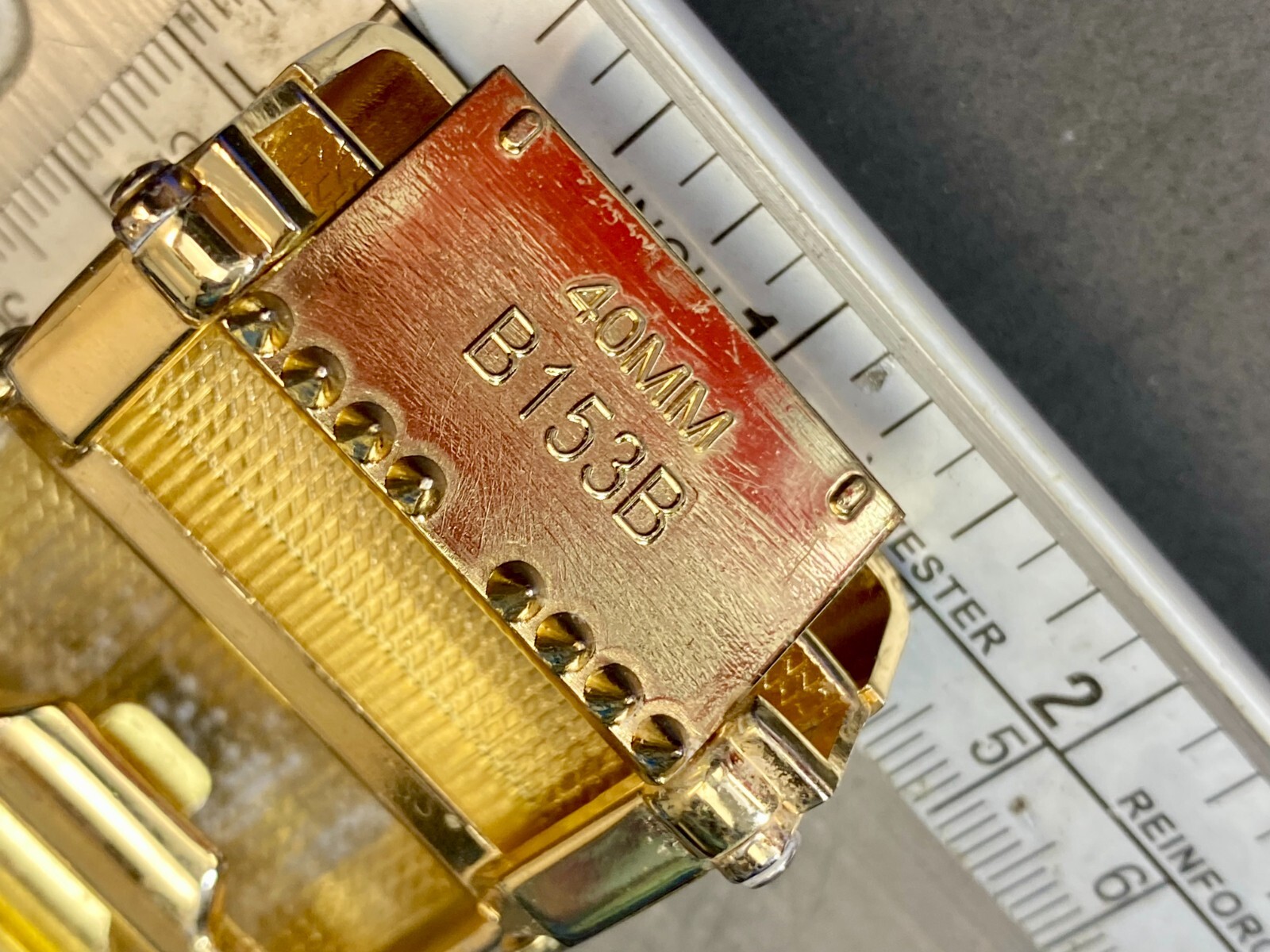 Vintage Uniform Style Gold Tone Ratchet Belt Buckle – 40Mm B153B