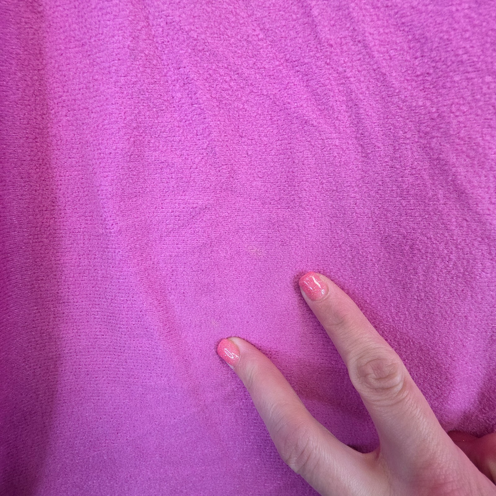 Vintage Nightgown Womens M Purple Microfleece Grannycore House Coat Cottagecore