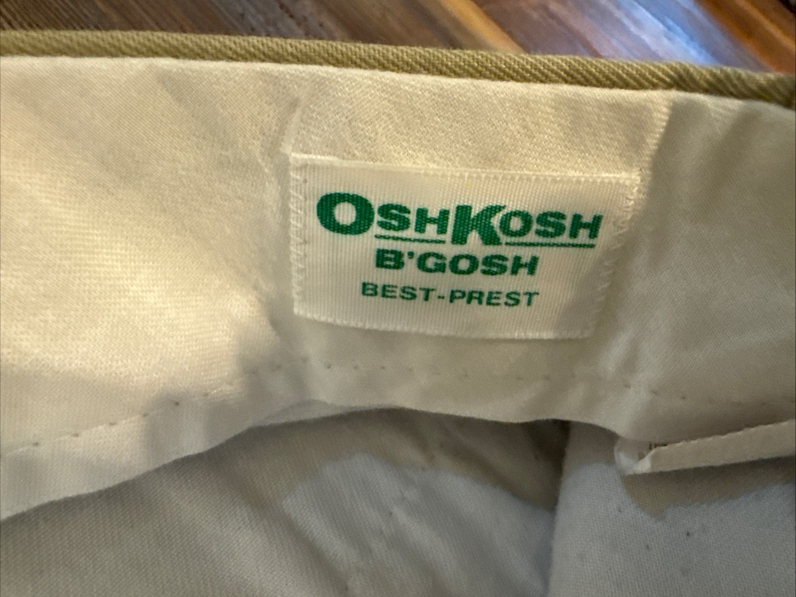 VINTAGE OshKosh Tan Men’s Pants Made in USA Size 50 X 26.5