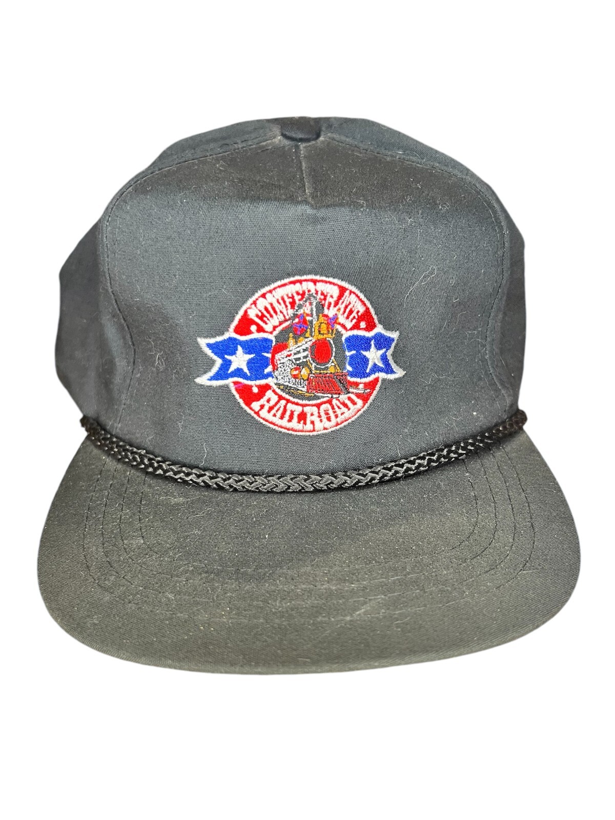 Vintage Confederate Railroad Classic Rock Band Snapback Hat