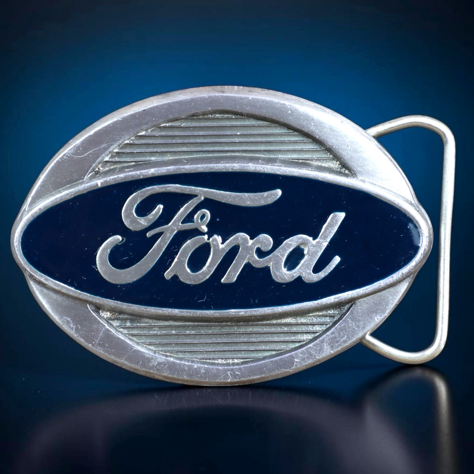 Ford Motor Company Belt Buckle Buckles Of America Made In USA Vintage Pre-Owned