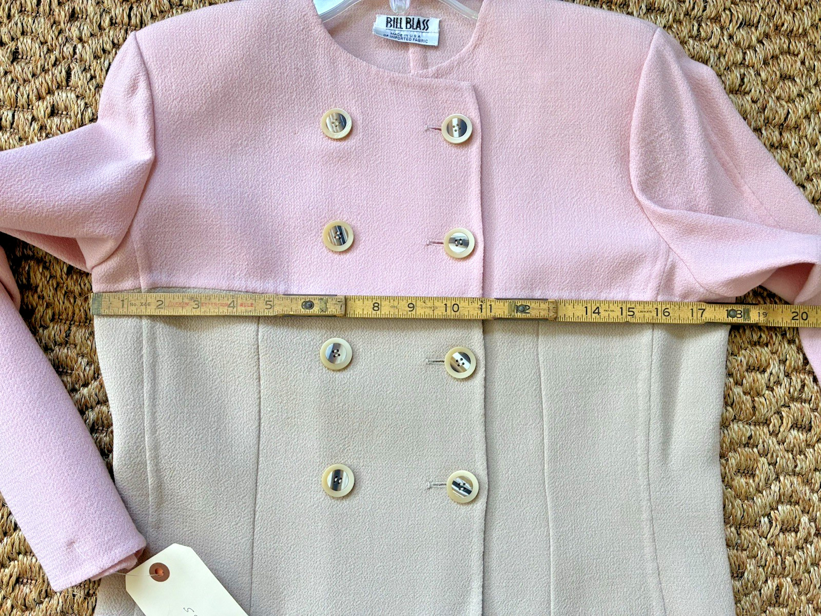 Bill Blass Vintage Womens Suit 8 Classic Chic Jackie O Saks 5th Avenue USA