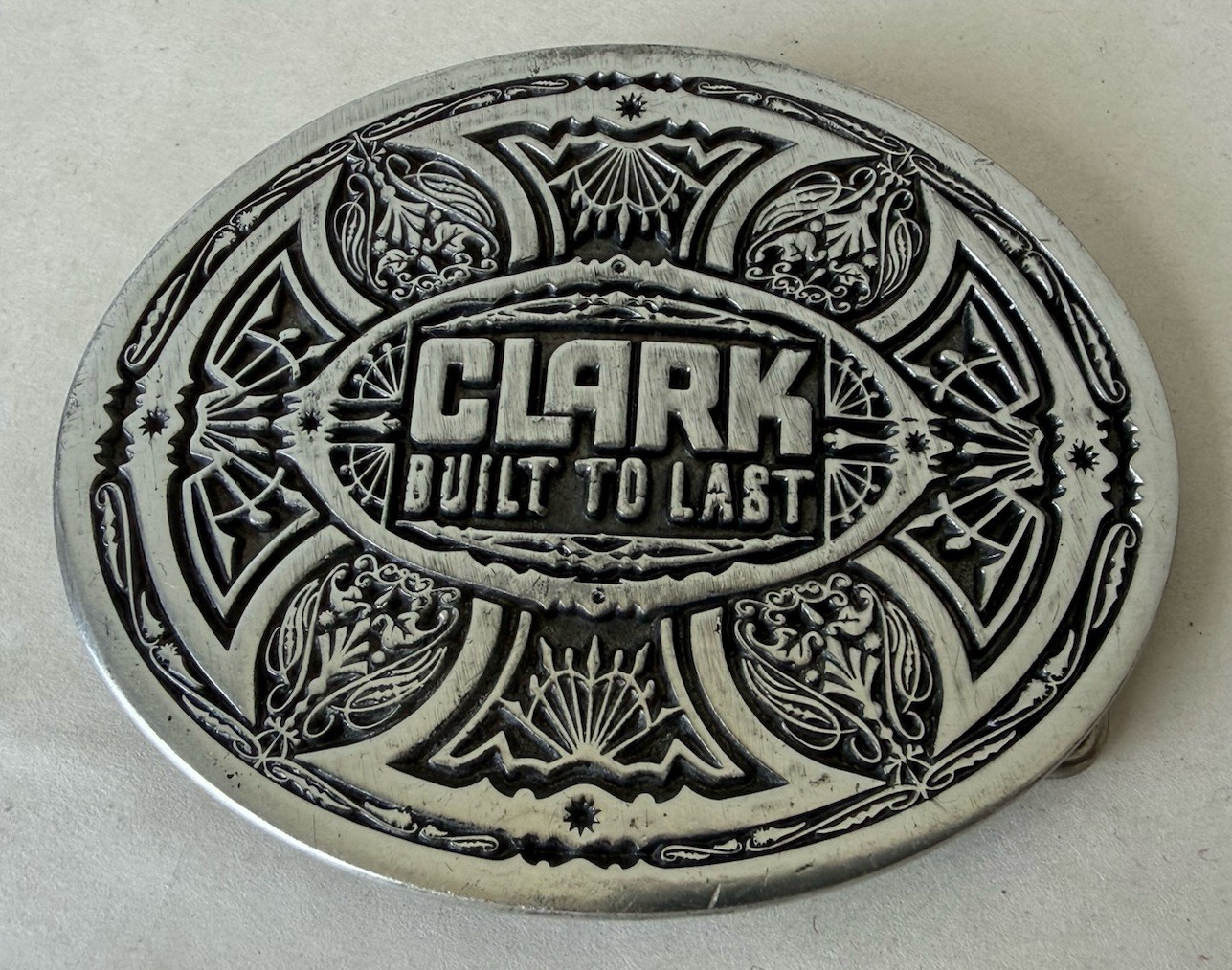 Clark Fork Lifts Built To Last Belt Buckle Rare