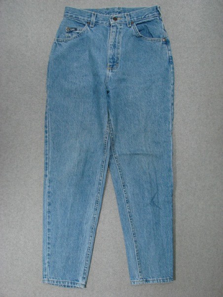 SJ11415 USA VINTAGE 1980s **LEE** RELAXED FIT WOMENS JEANS sz8P