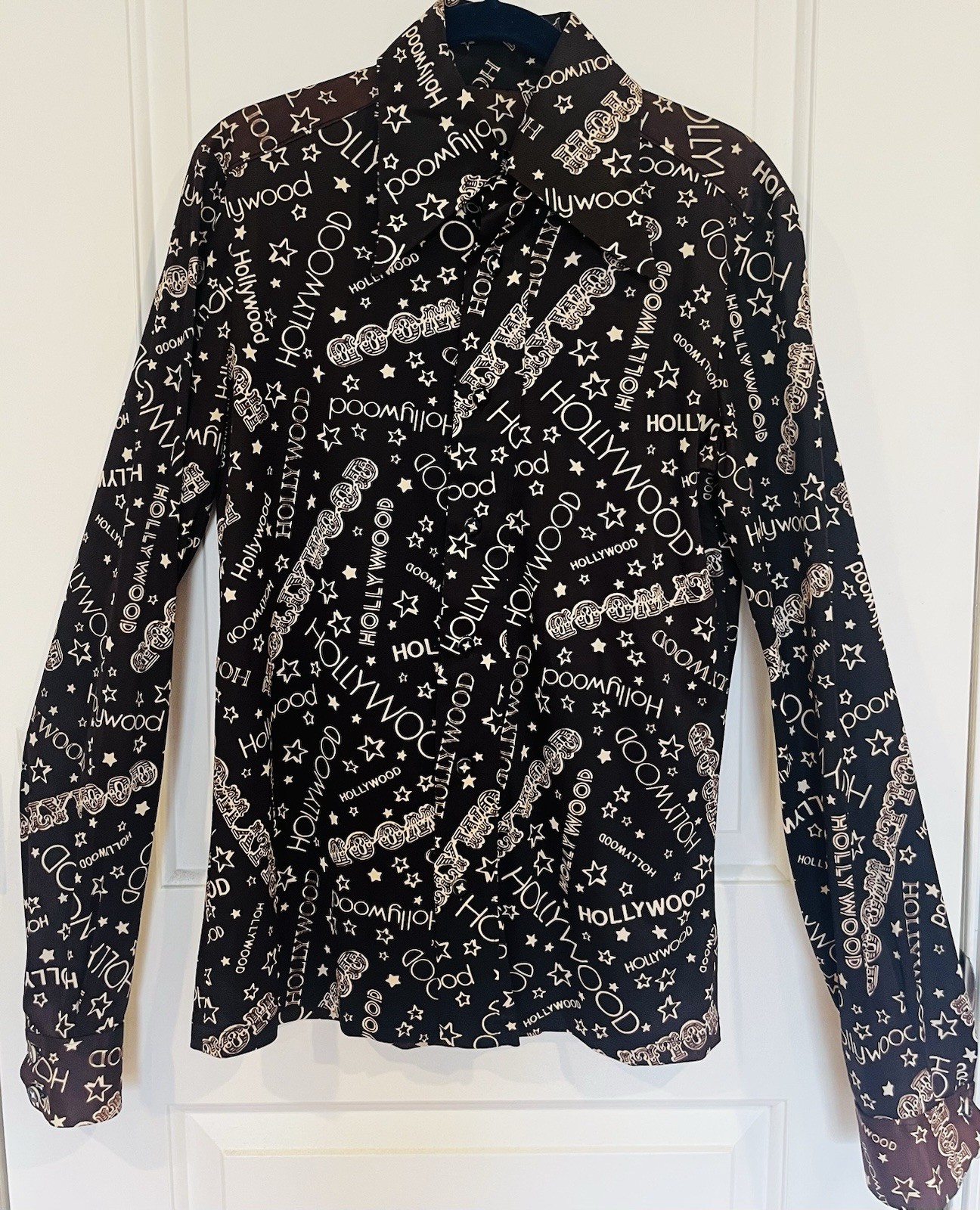 Authentic handmade vintage button down shirt “Hollywood”