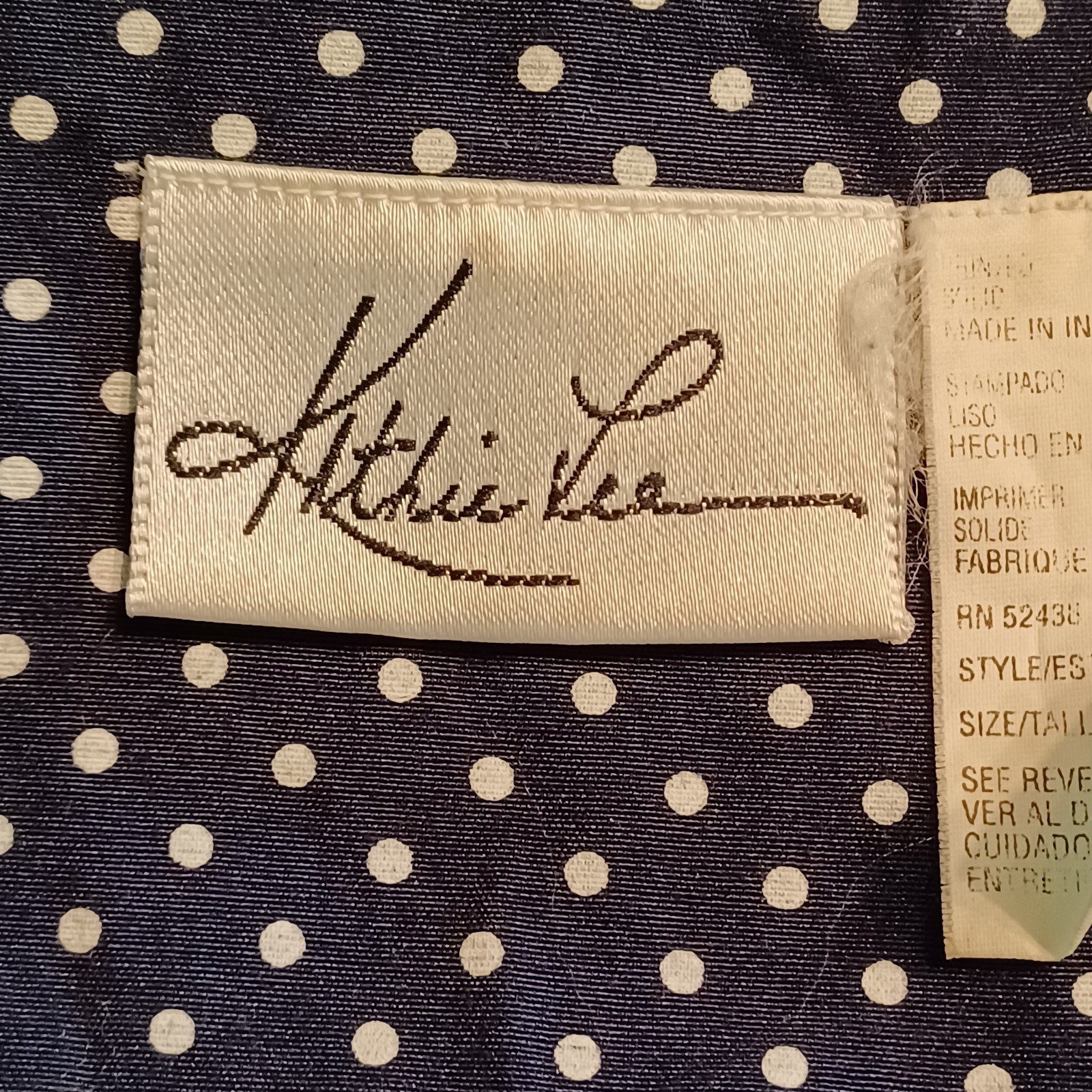 VINTAGE 90’S KATHIE LEE POLKA DOT ROMPER/DRESS SIZE 12