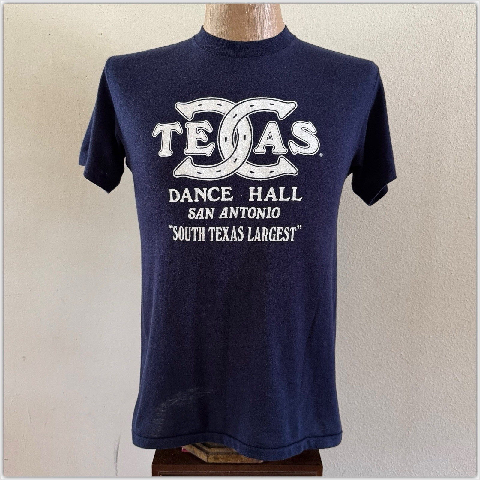1980s Vtg San Antonio Texas Dancehall Souvenir T Shirt 80s Country Western