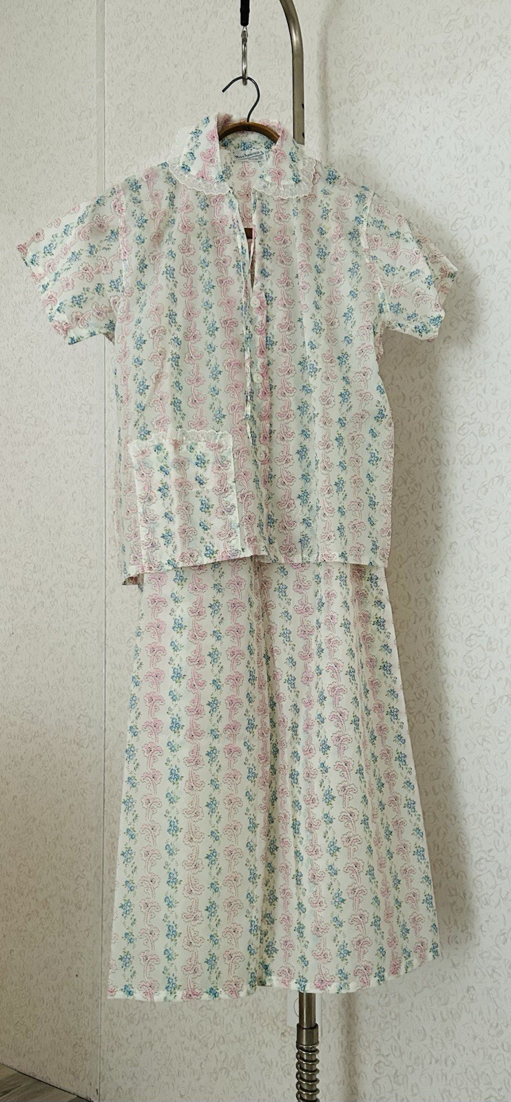 Womens Deadstock Vintage Pajama Set