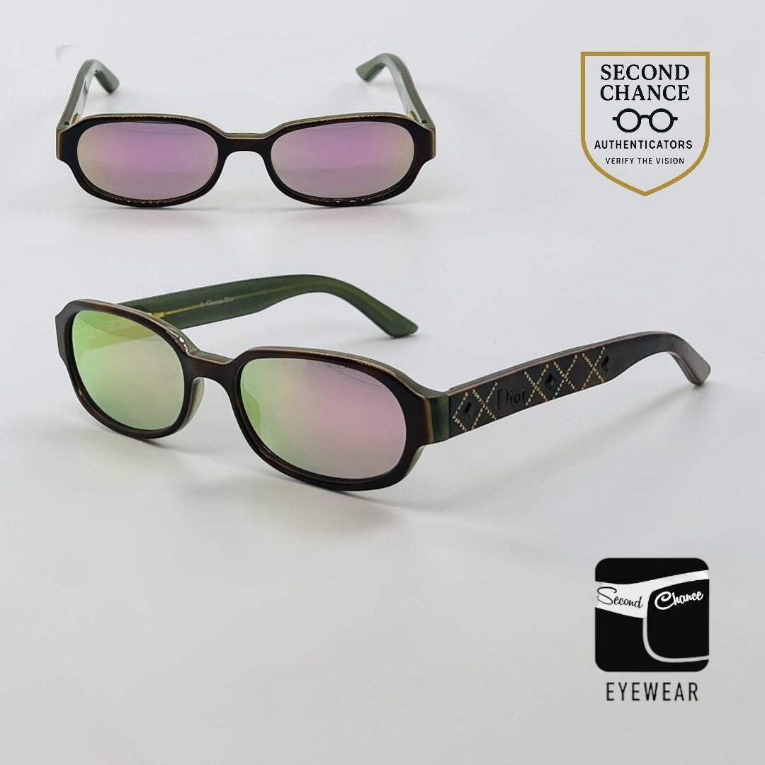 Christian Dior CD3094 X79 Vintage Sunglasses-New Flash Mirror Custom Lenses-53mm