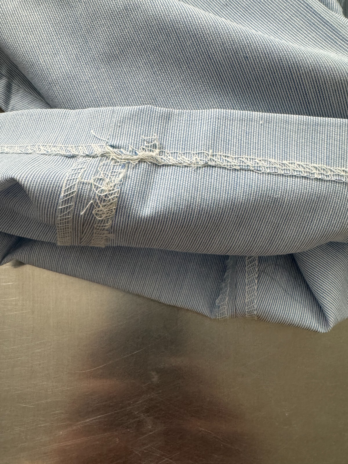 Vintage Pennys TownCraft Penn-Prest Deadstock Shorts Light Blue Tag W32