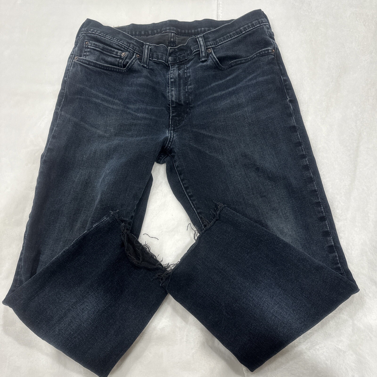 Levis 541 Jeans 34x (altered to 24”) Blue Denim 5 pocket jeans Unisex