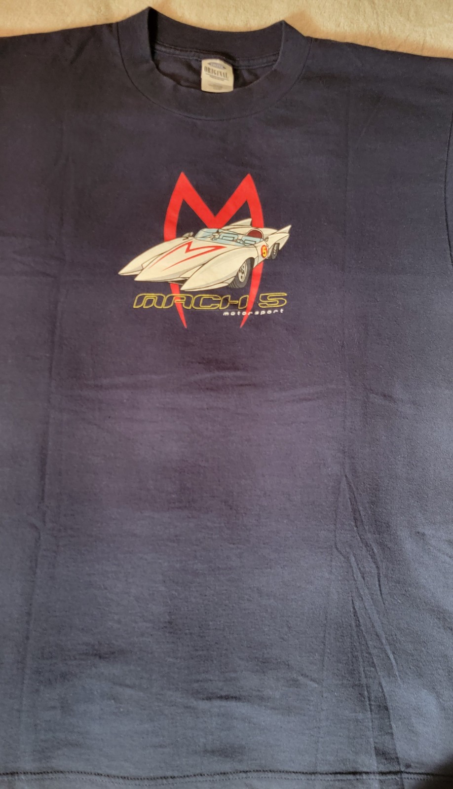 Vintage Speed Racer Mach 5 T-Shirt from the 90s Size Large Mint Condition