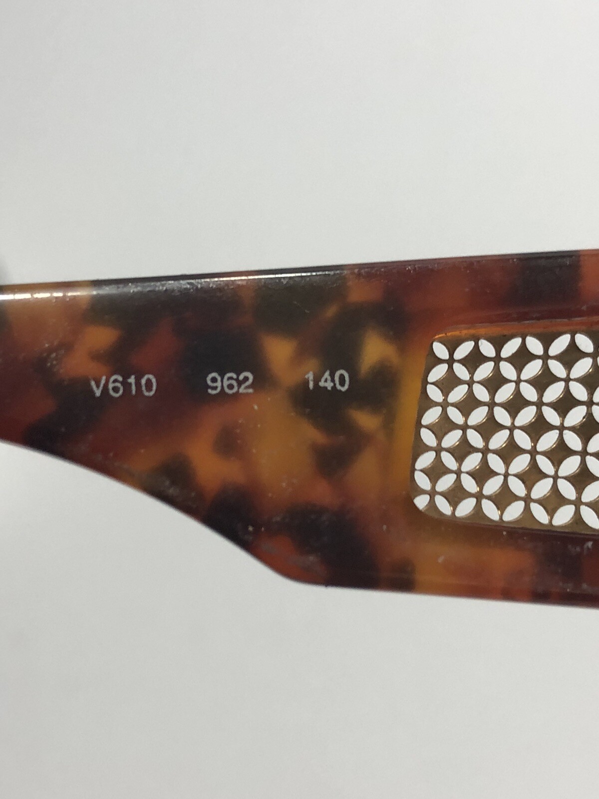 VALENTINO V610 TORTOISESHELL GOLD Vintage Sunglasses made in Italy ’90s