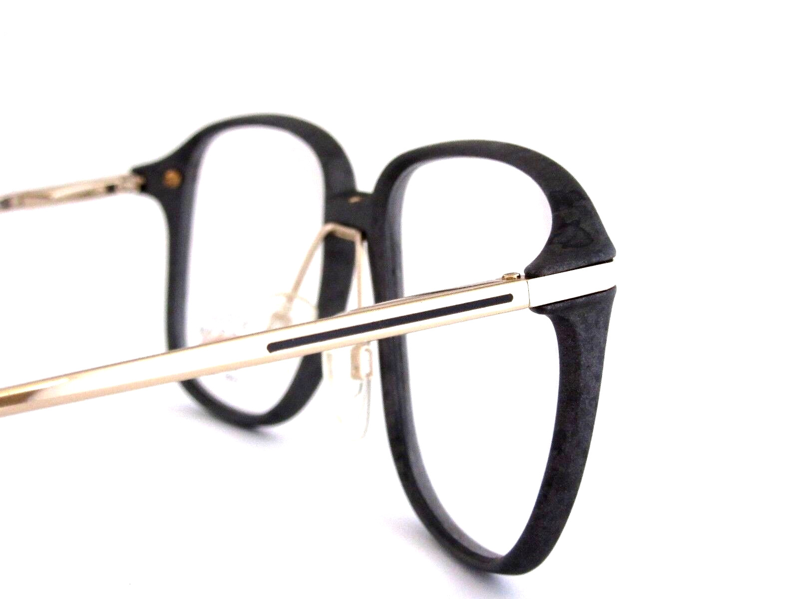 FRATELLI LOZZA Carbomax Mercury Men Dark Gray Eyeglass Frames Italy Vintage 90s
