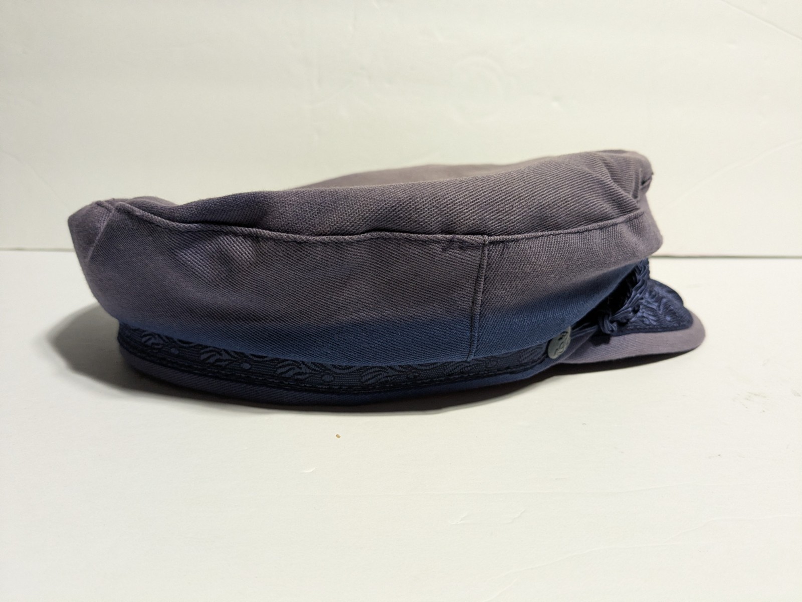 Authentic Aegean Greek Fishermen’s Hat Cap Navy 100% Cotton Size 7 3/4 62