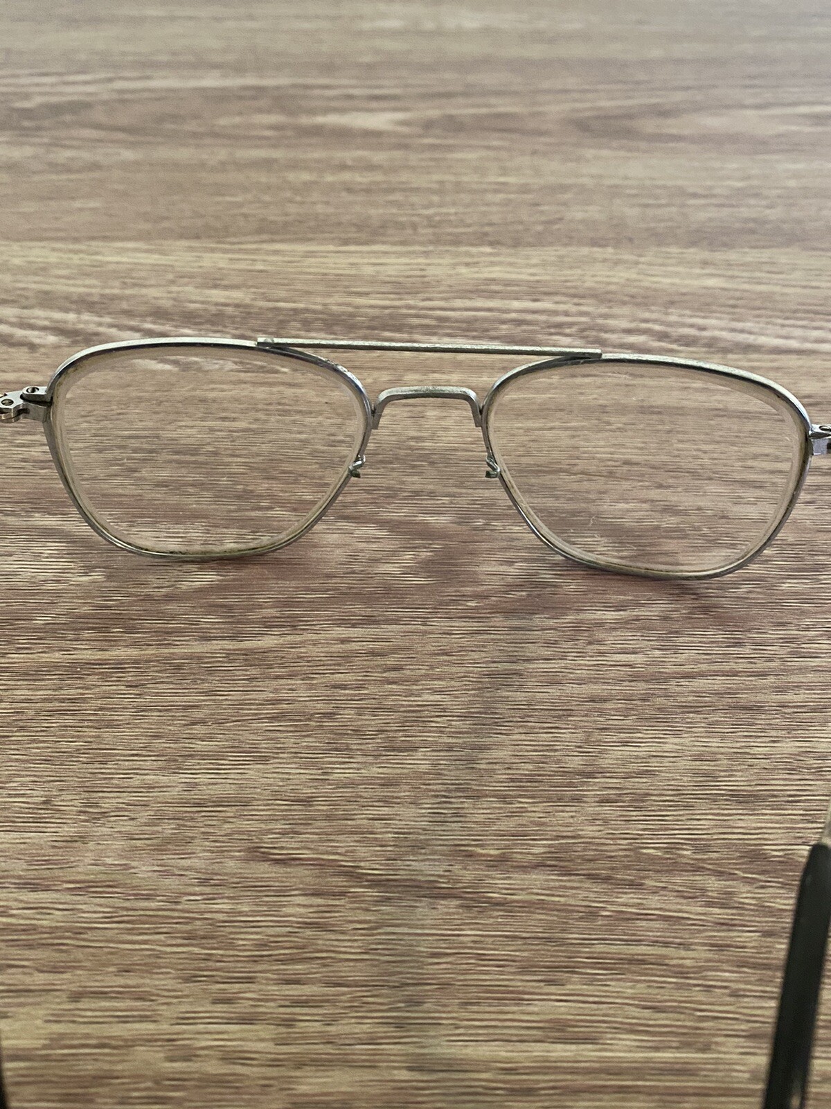 Vintage American Optical Glasses 5 1/2 – Silver Frame