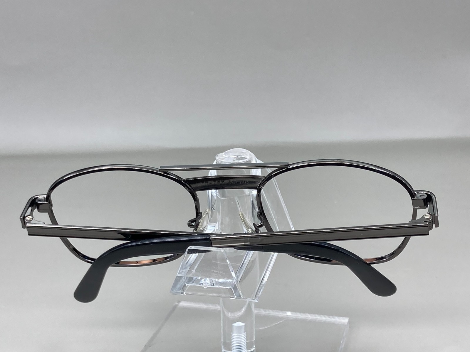 Titmus Vintage Eyeglasses Frame Black Round Full Rim Z87 50[]20 5 1/2 Eyewear
