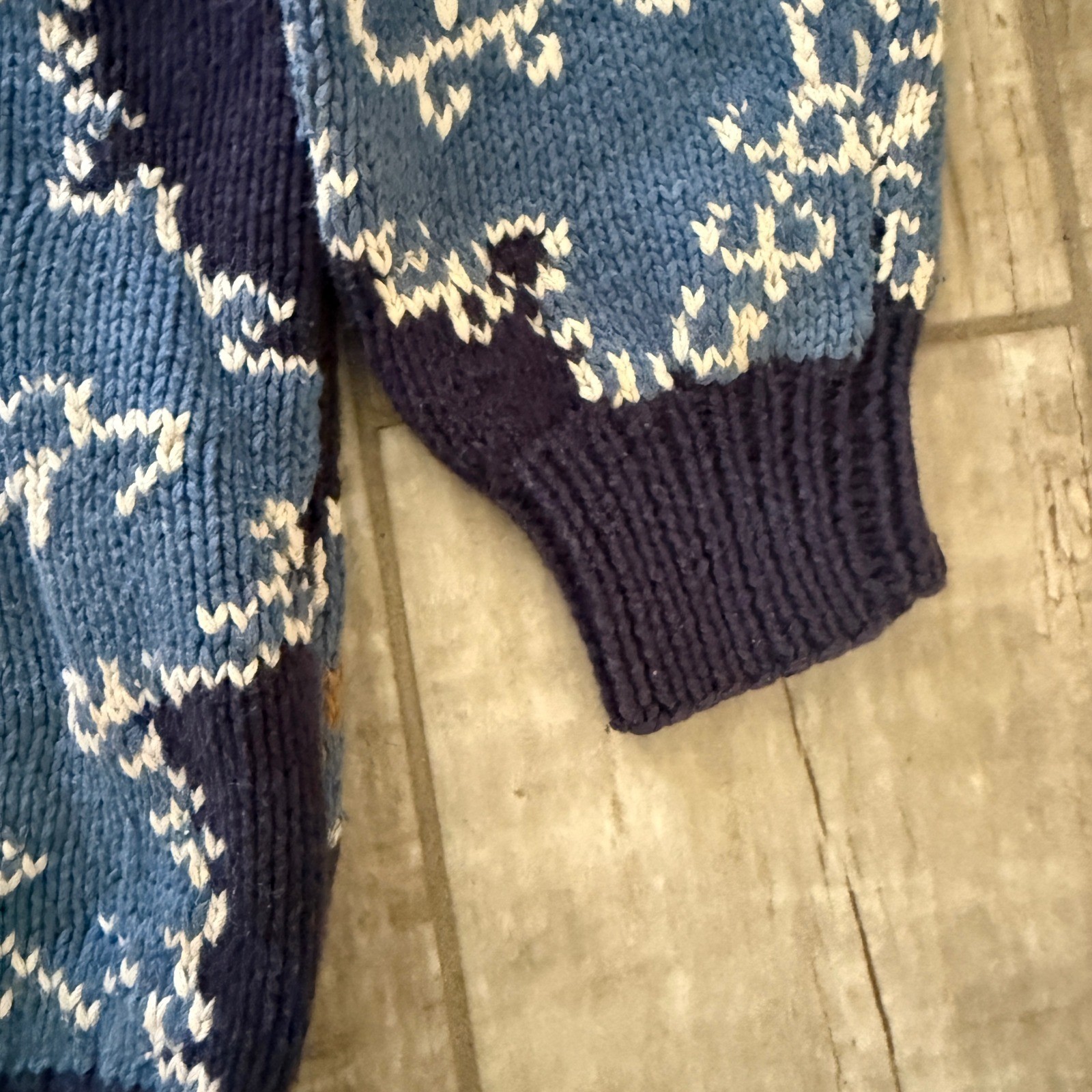 Vintage Perry Ellis Bloomingdales South China Seas Cotton Bird Leaf Sweater M