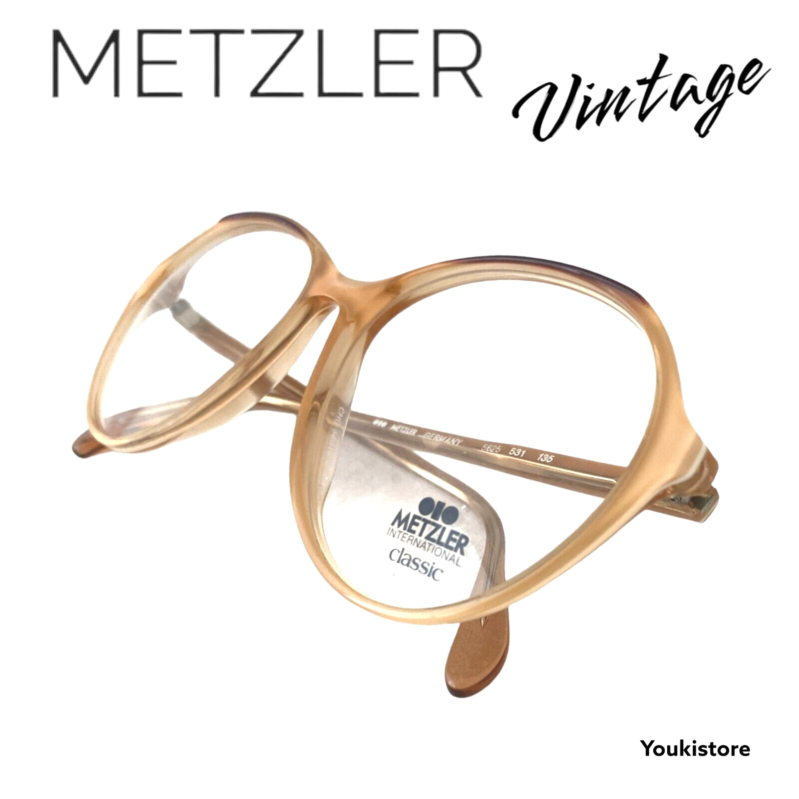 METZLER Eyeglasses Classic 5625 531 56 16 135 VINTAGE 90s Eyeglasses