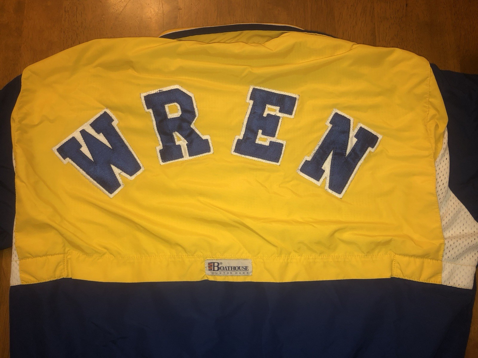 Vintage Boathouse Wren High School Basketball Warm-Up Suit Jacket Pants USA