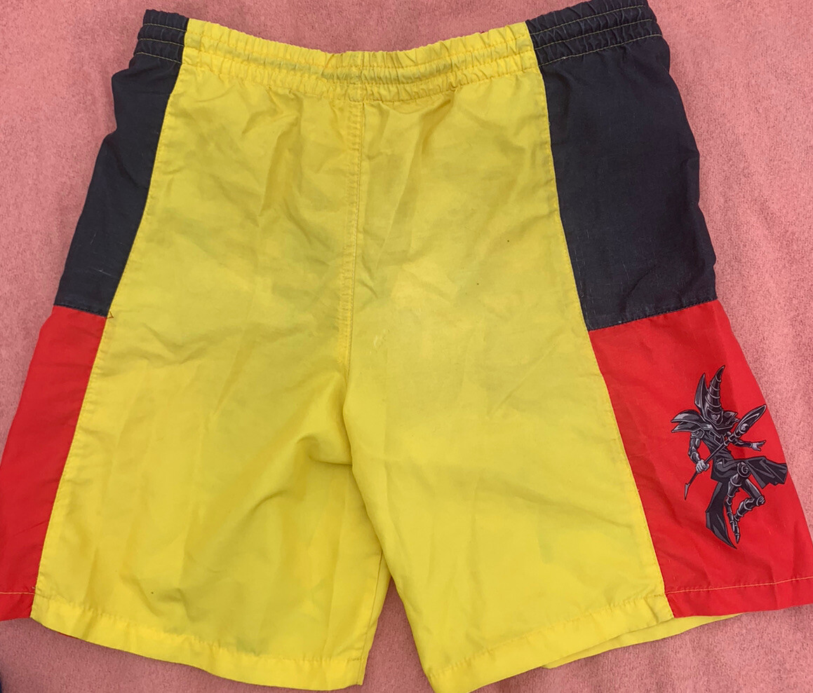 Vintage Yu-Gi-Oh swim trunks size Boys 10-12