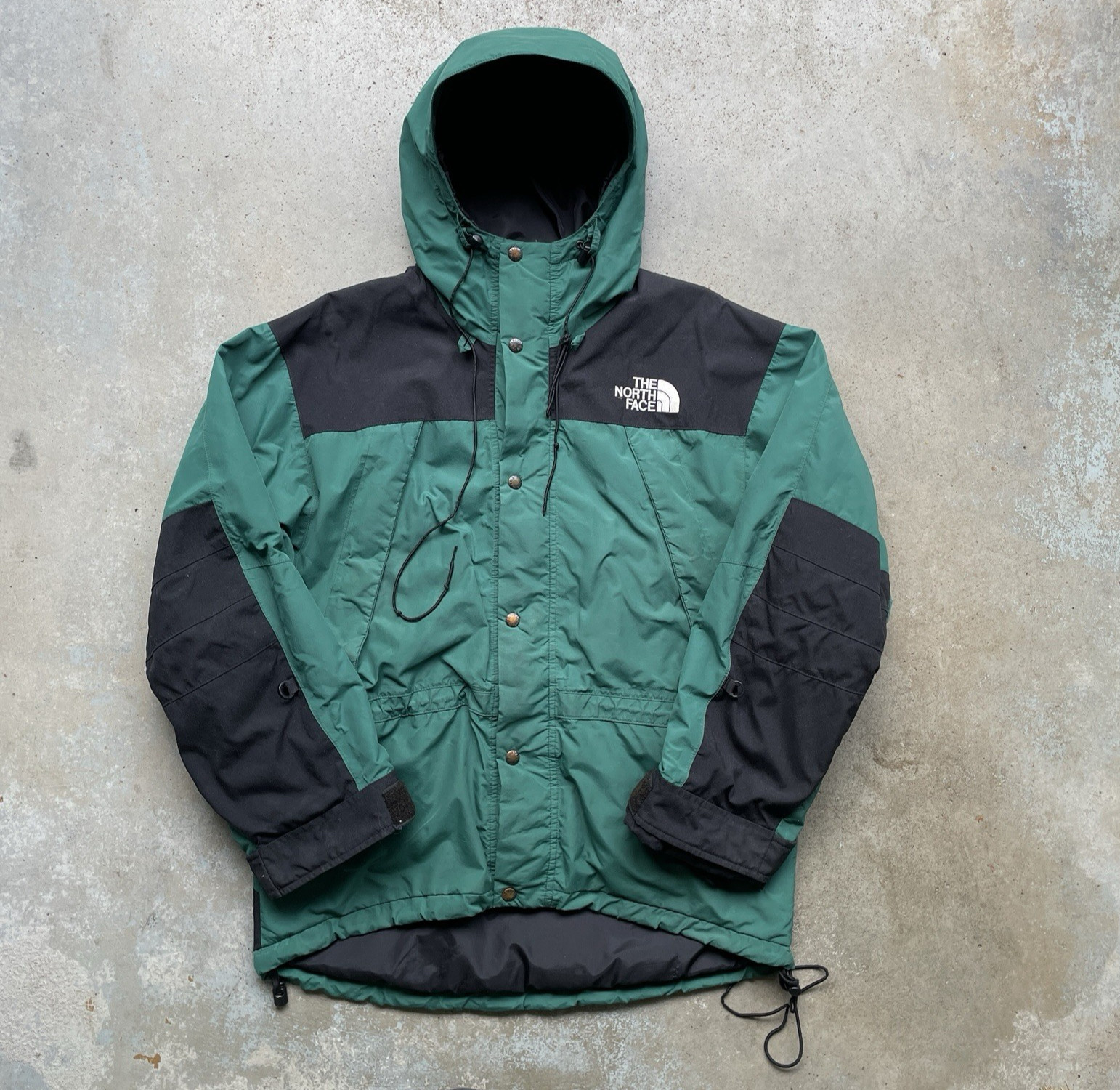 Vintage The North Face Mountain Parka Jacket Forest Green OG Men’s Size Small