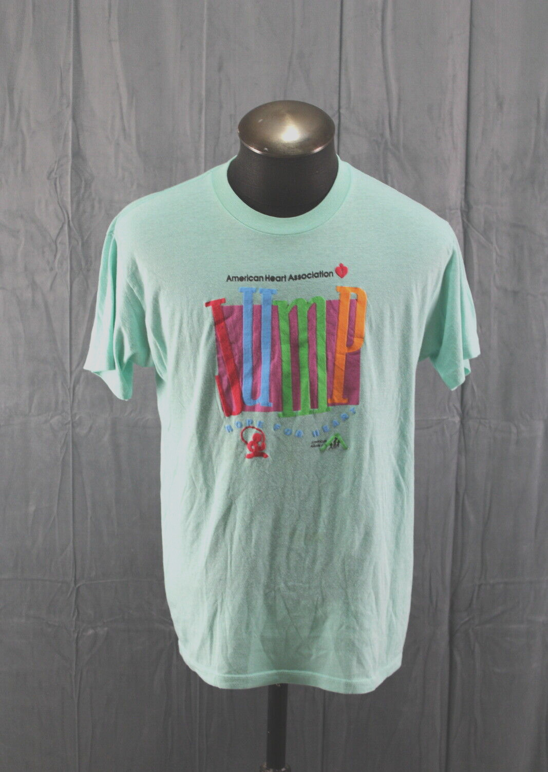 Vintage Graphic T-shirt – Jump Rope for Hear Puffer Graphic – Men’s XL