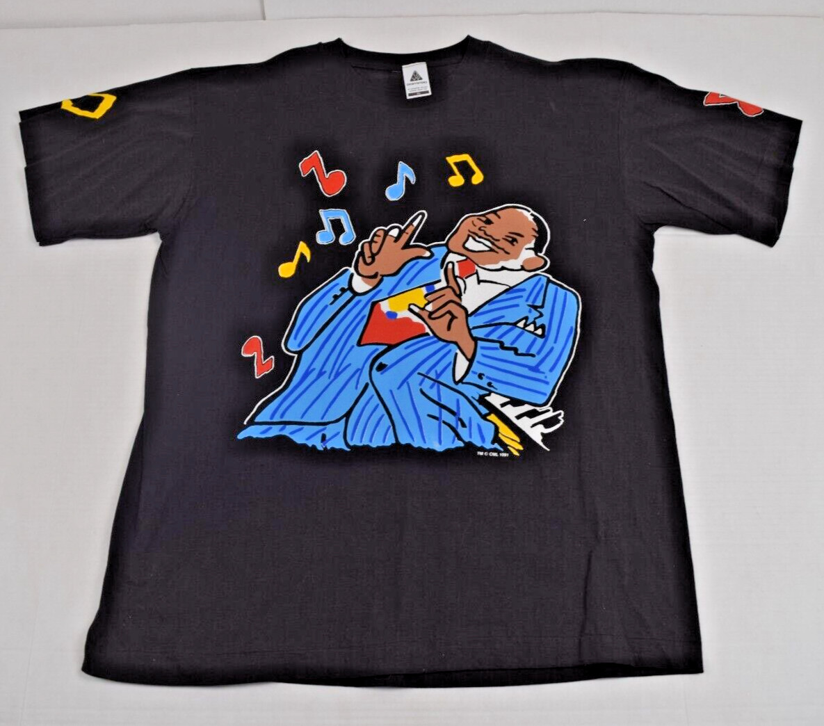 Vintage T-Shirt Dewynters Size XL 1991 Five Guys Named Moe Made UK