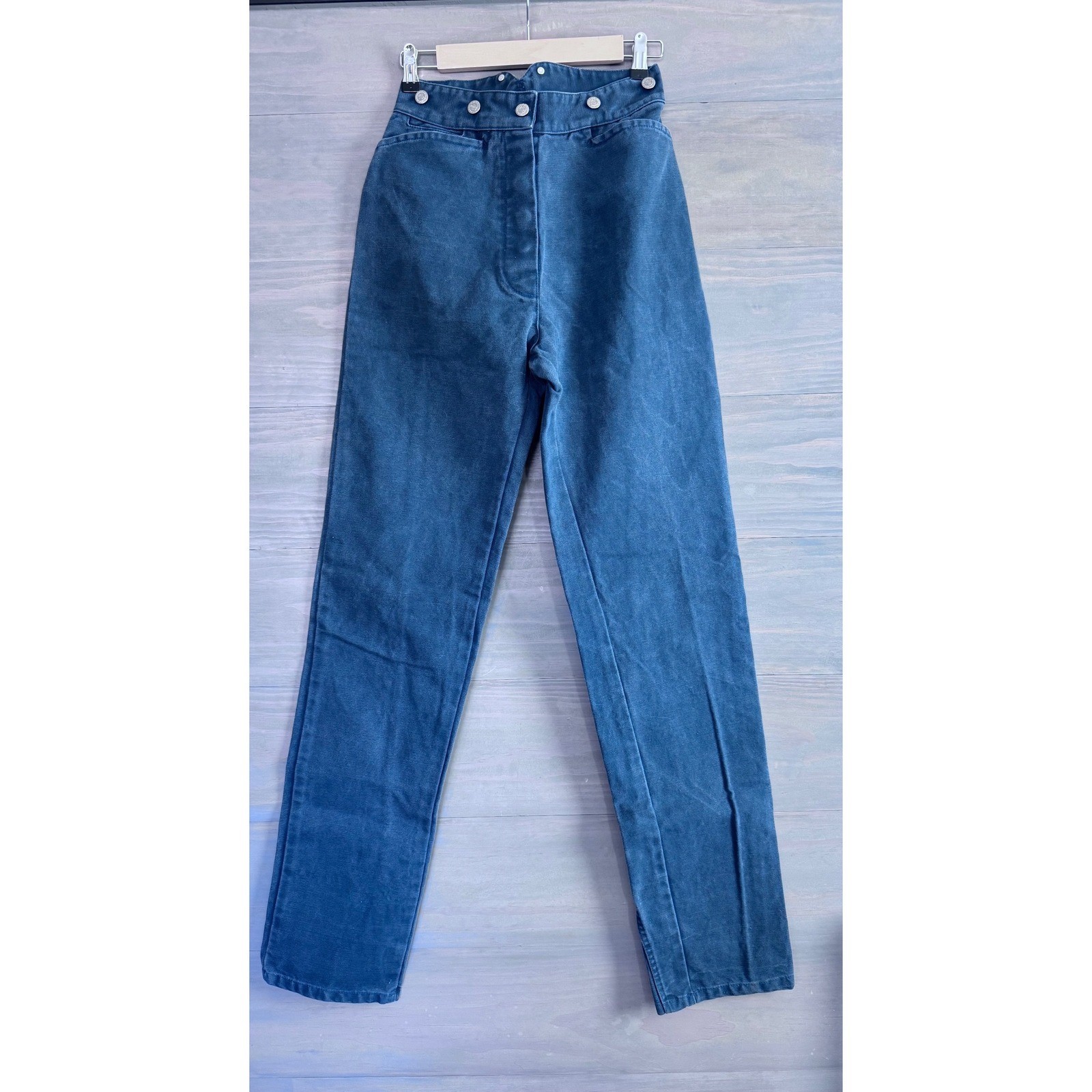 Vtg WAH Maker Frontier Old Western Cut Straight Leg Jeans