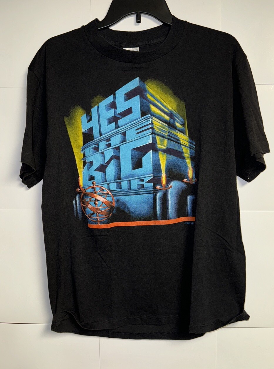 Vintage YES 1987 “The Big Tour” Concert T-Shirt Mens XL