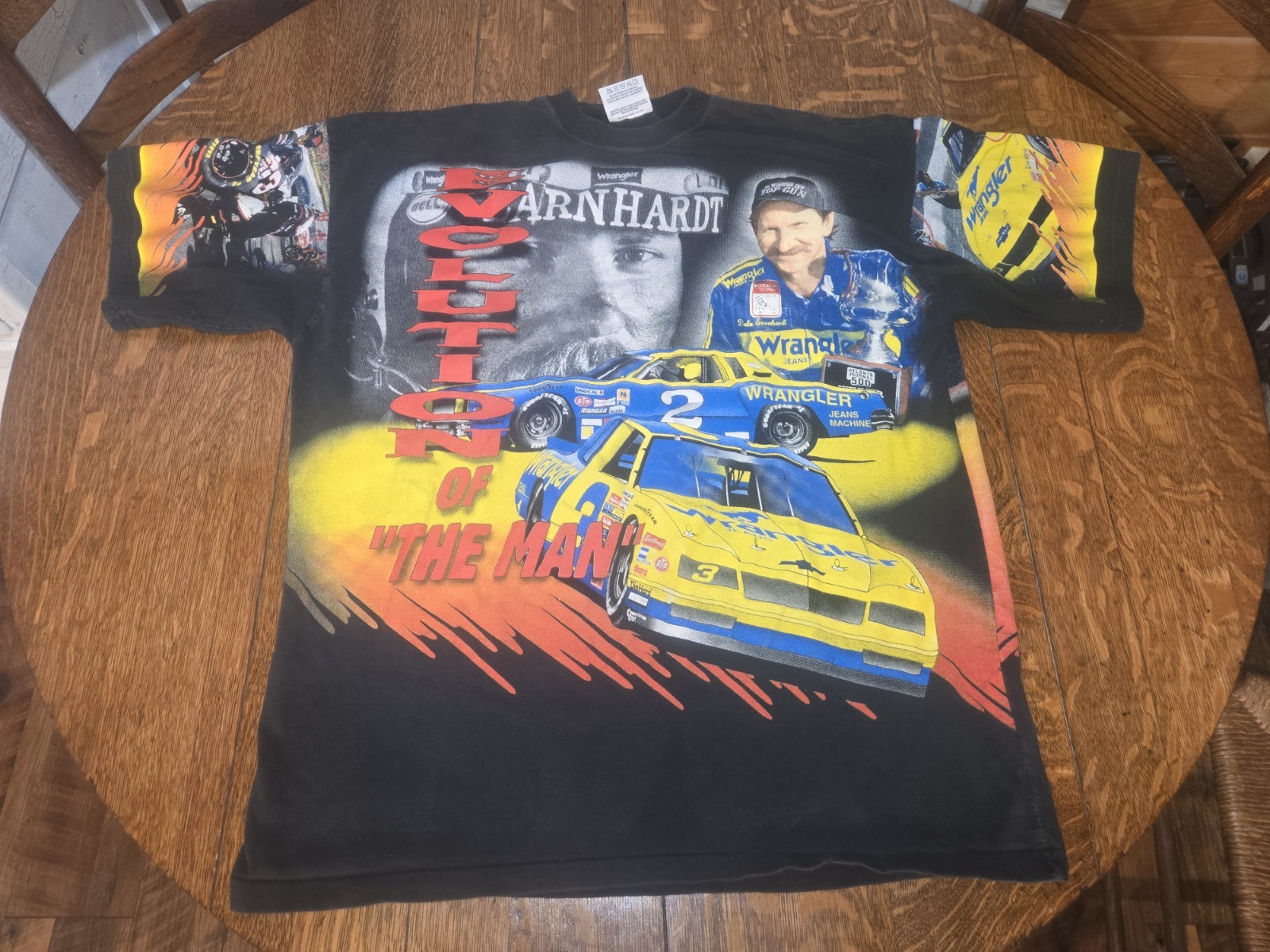 Vintage Chase Authentics Dale Earnhardt Evolution Of The Man Single Stitch T