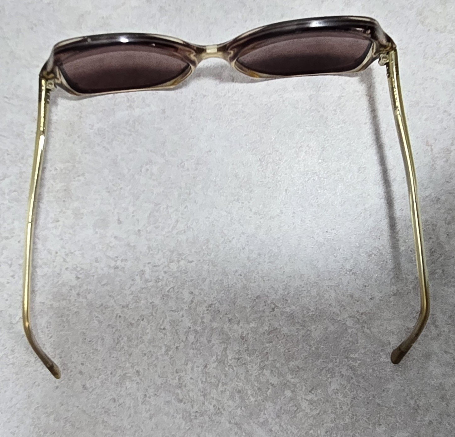 Vintage Womens Sunglasses Frames 52 X 18 Lestar Diane Cognac Mist 1960’s 1970’s
