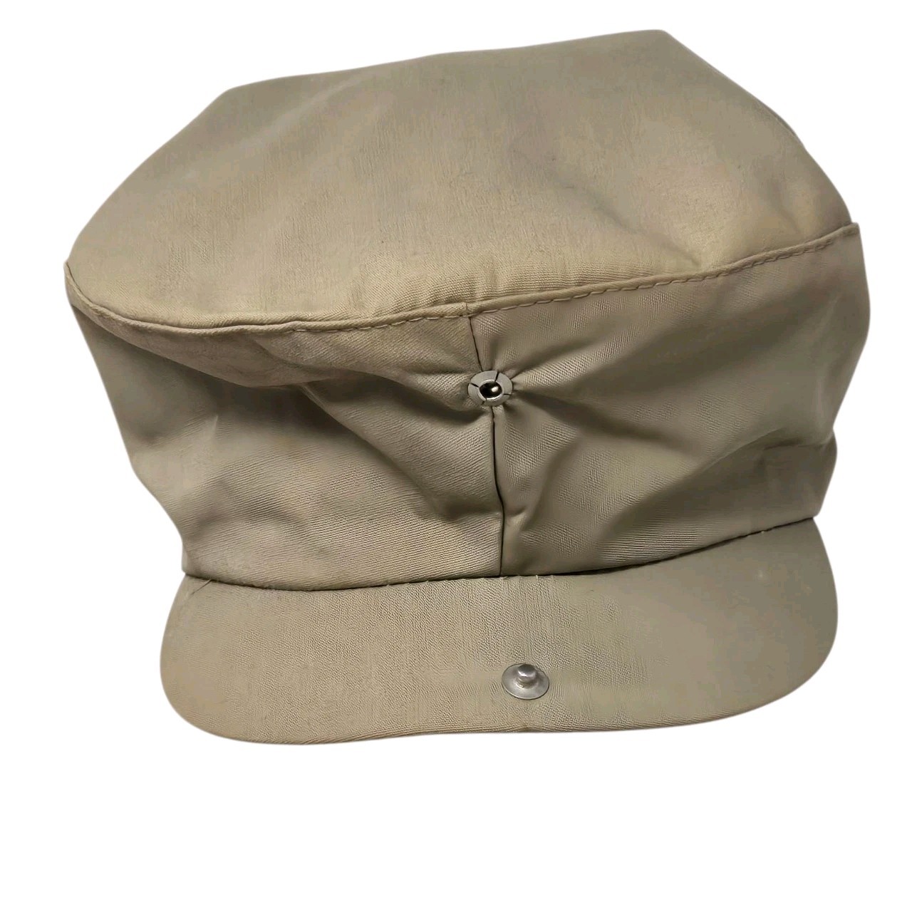 VTG United Hatters Cap Millinery Tan Military Hunting Hat Small