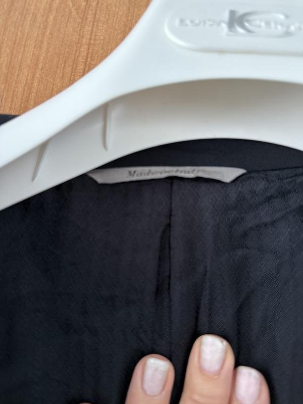 Men Canali Blazer Black Wool 38 / M / 46