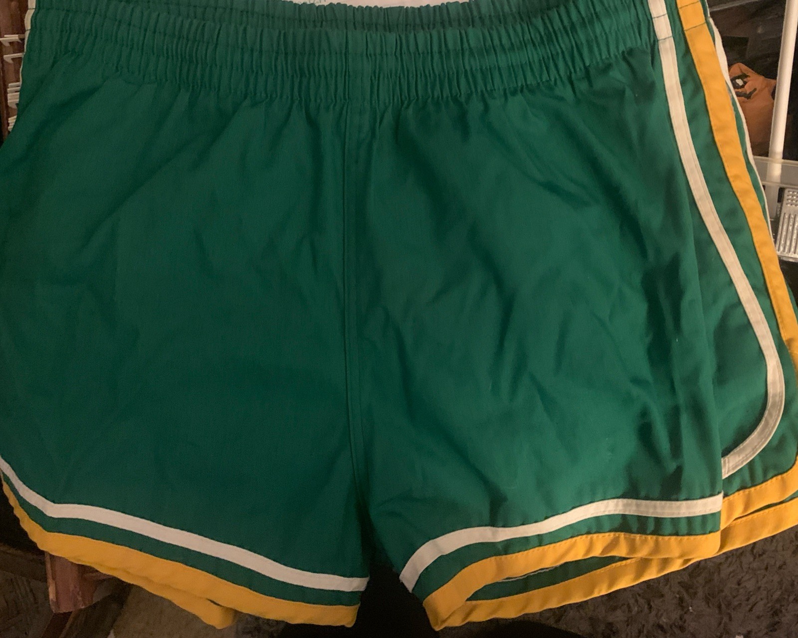 Vtg 70s 80s KMART Sprinter /Basketball Running -Mens L 36/38 – Poly/Cotton- RARE
