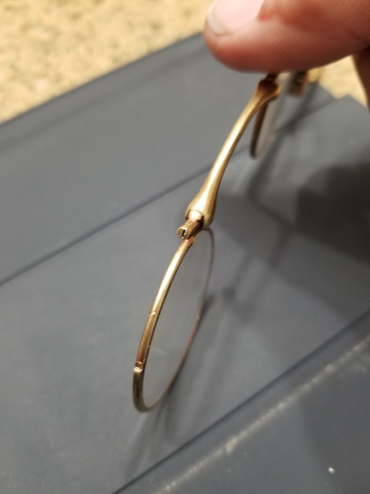 Victorian Opera Glasses Solid 14k Yellow Gold C. 1886 9.8 Grams