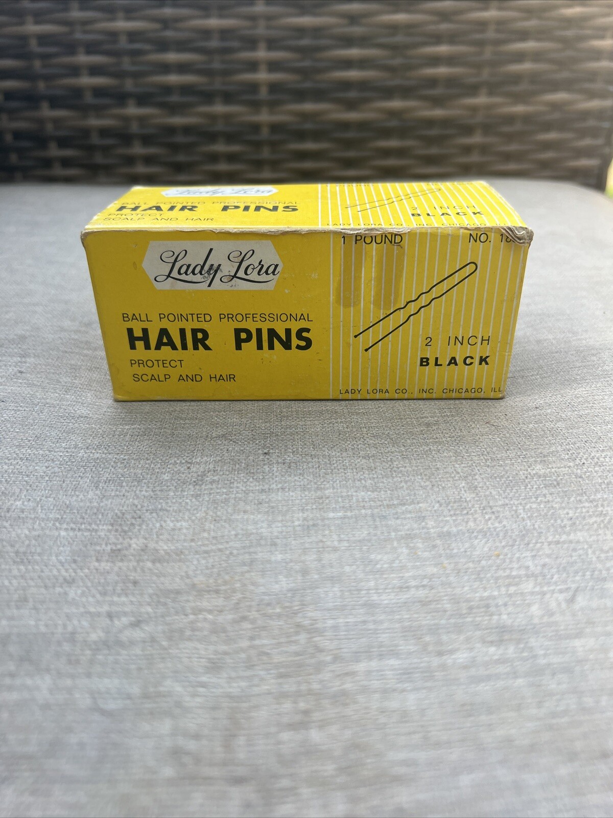Vintage Lot of Lady Lora Hair Bobbie Bobby Bob Pins 1 Pound box