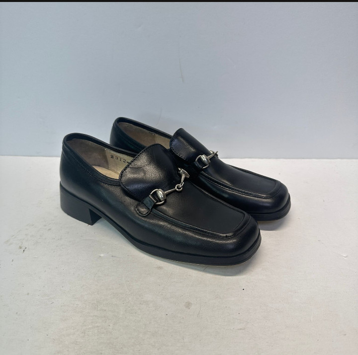 VTG Debby Bird Leather Breathable Flats Business Casual Slip On Work Shoes 6.5