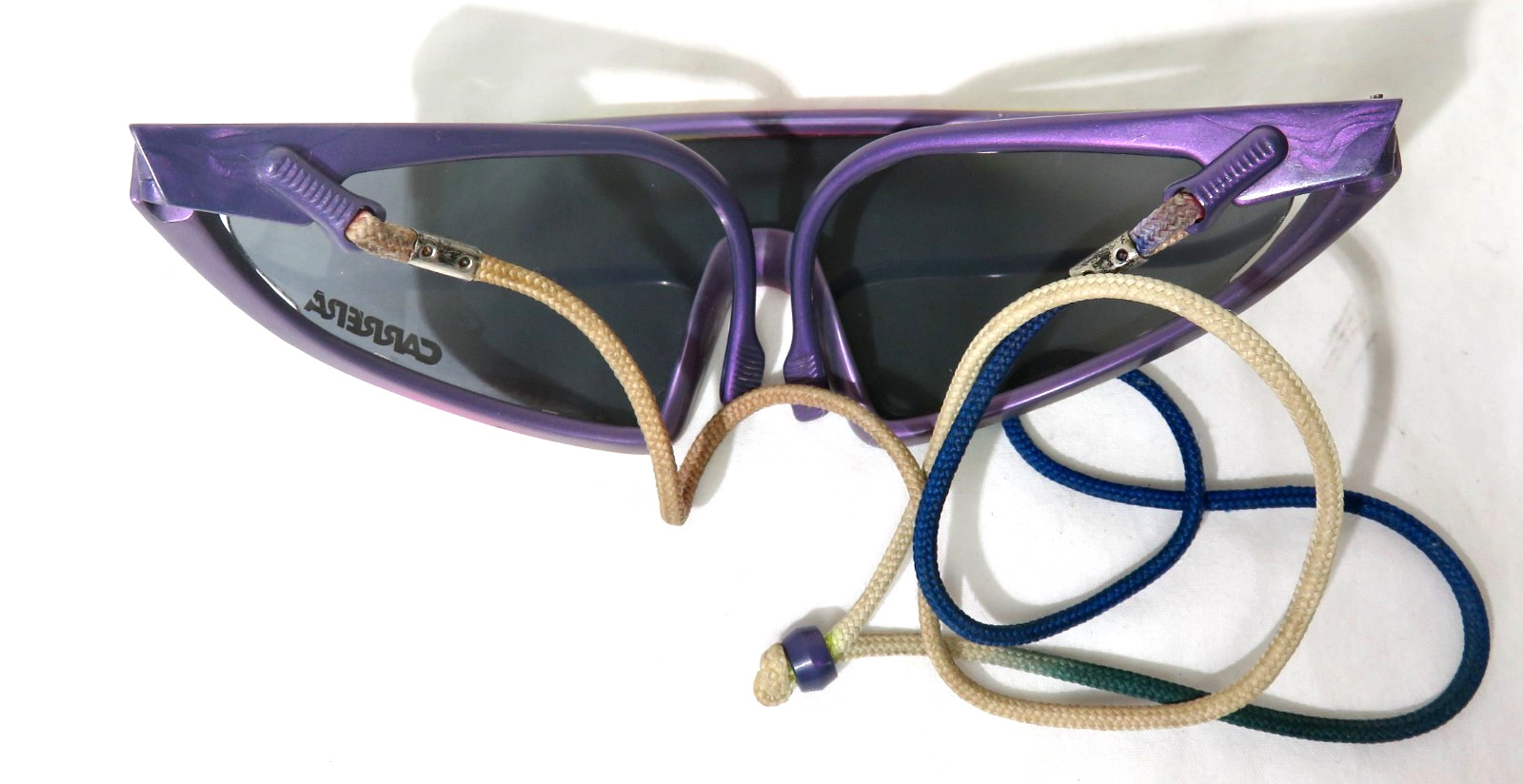 Vintage Carrera, Austria 5496 80 110, 1980s sport mask sunglasses RAINBOW READ